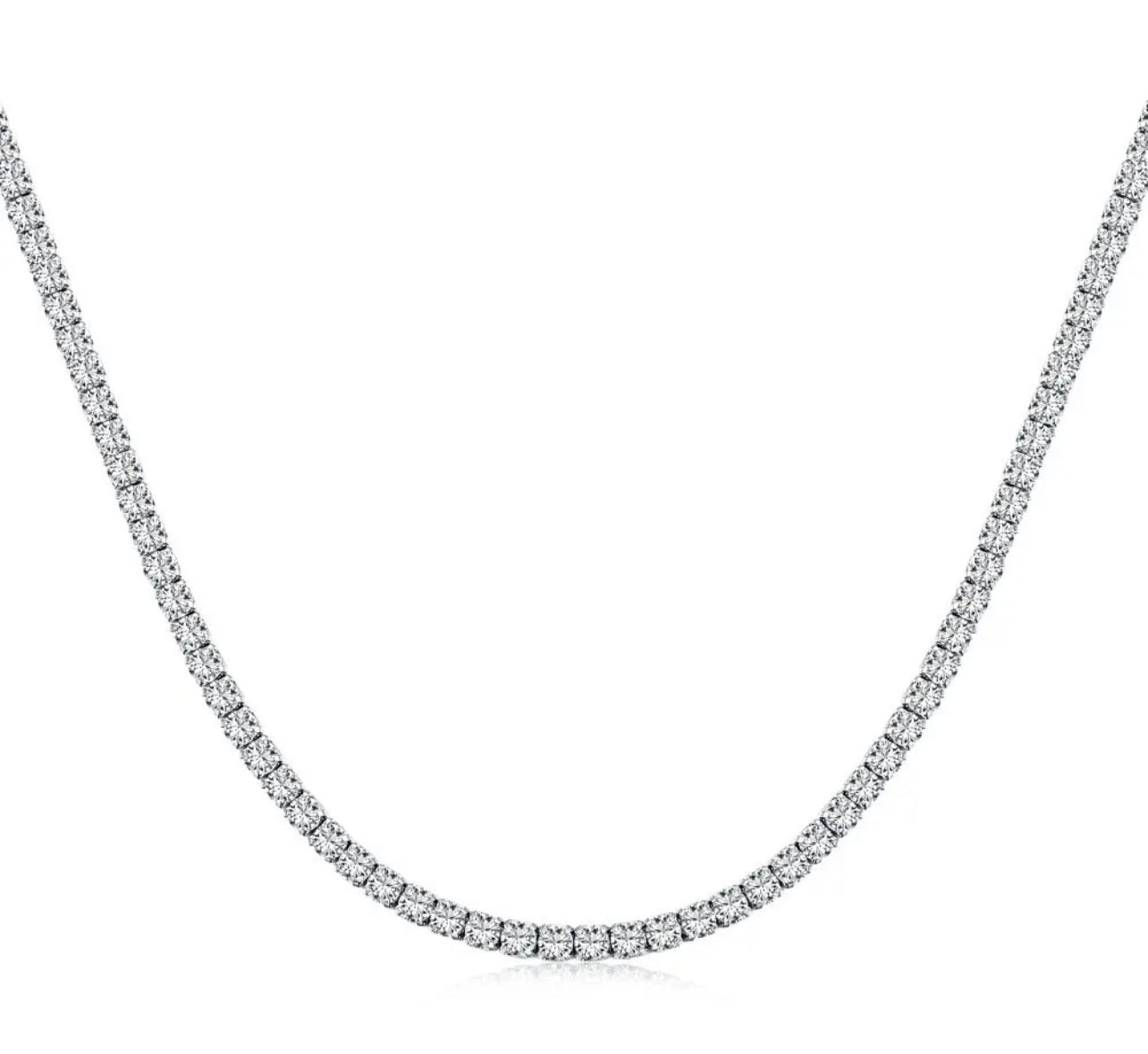 The Tennis Necklace – The Muse jewelers