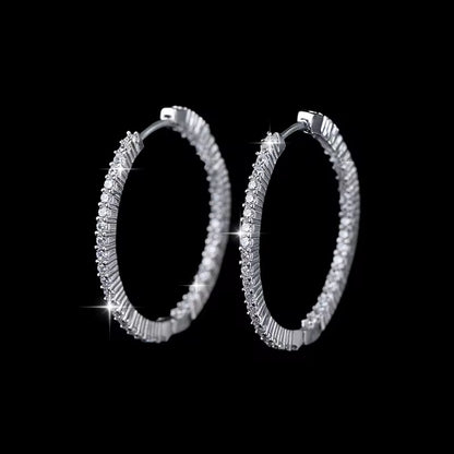 ✨Moissanite Tennis Hoops