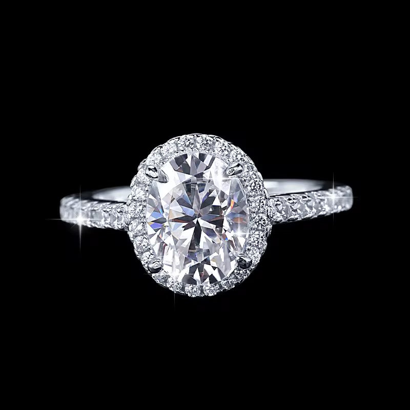✨Moissanite Oval Cut Ring