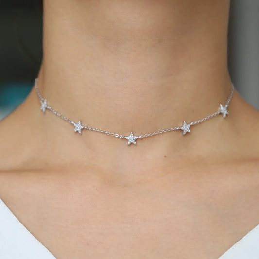 The Dainty Star Choker