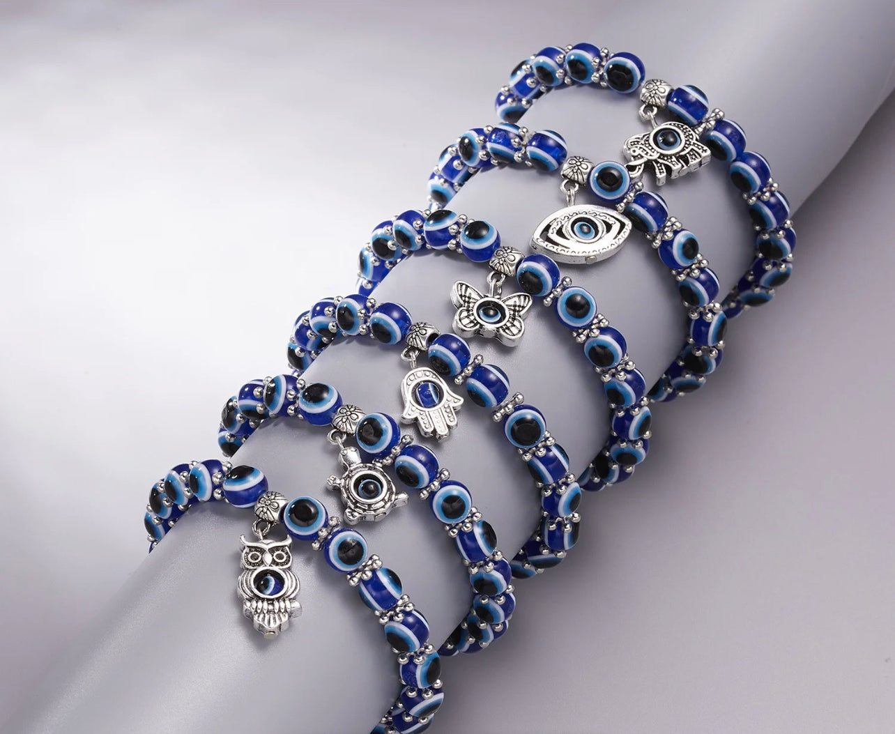 The Evil Eye Beads Bracelet