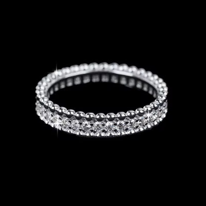 ✨Moissanite Pavé Eternity band