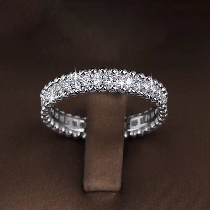 ✨Moissanite Pavé Eternity band