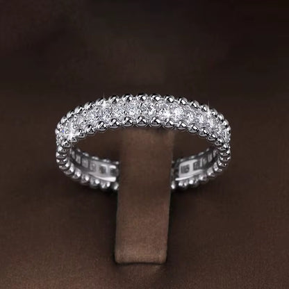 ✨Moissanite Pavé Eternity band