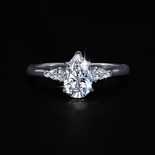 ✨Moissanite Teardrop Marquise Cut Ring