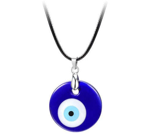 Oil Drop Evil Eye Necklace