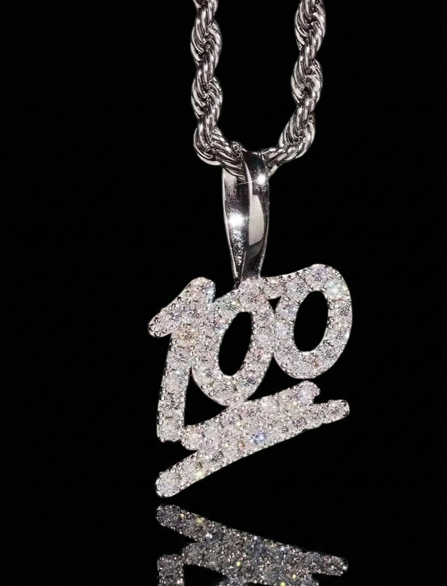 ✨Iced Out 100 Pendant
