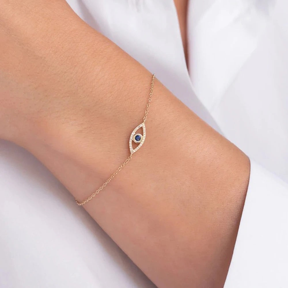 The Single Evil Eye Bracelet