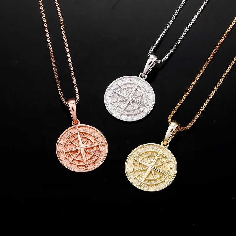 The Compass Pendant Necklace