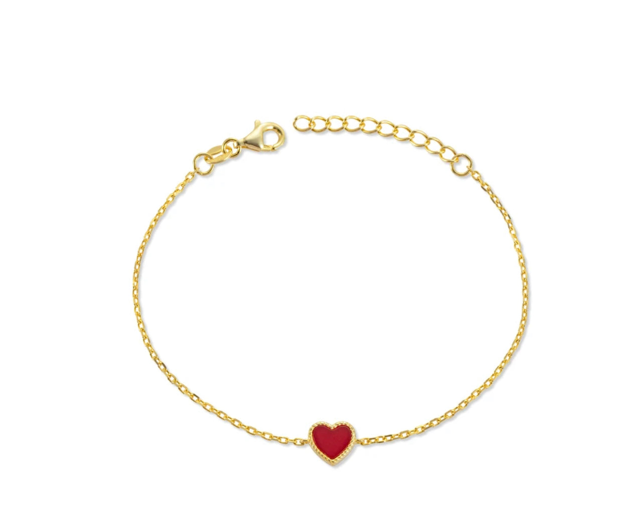 The Red Heart Bracelet