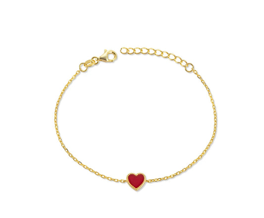 The Red Heart Bracelet