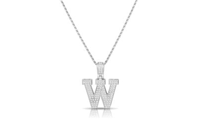 Varsity Letter Necklace