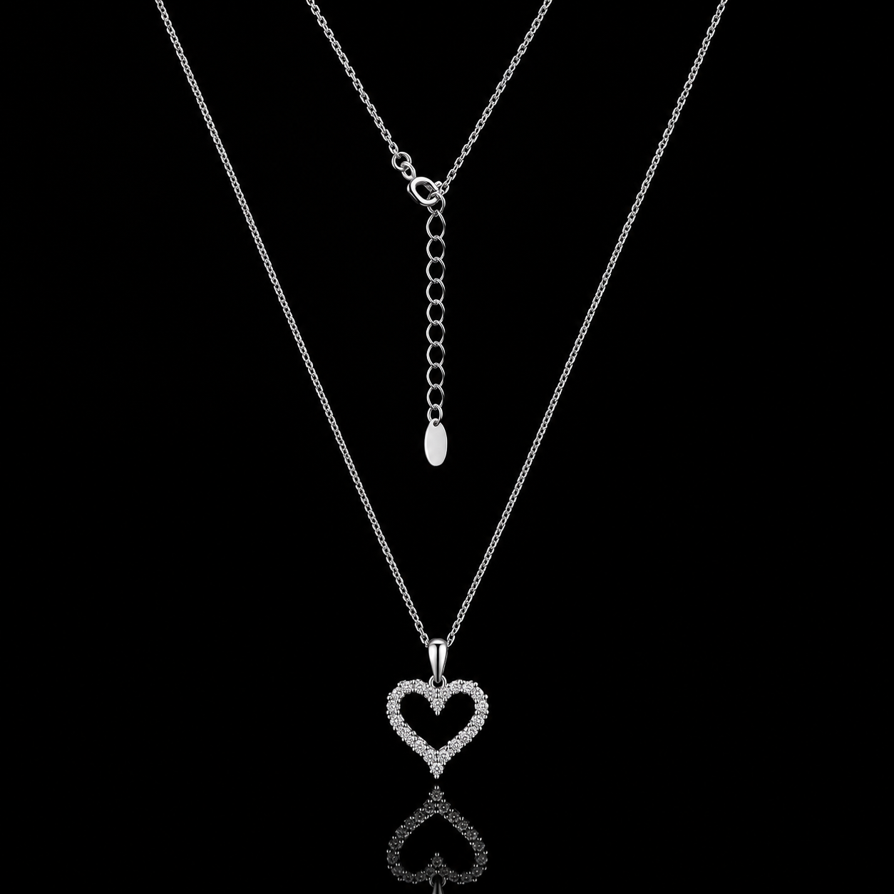 The Heart Moissanite