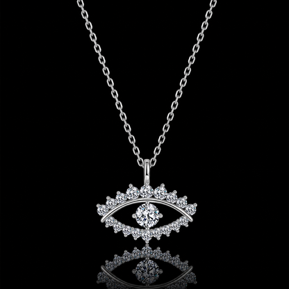 The Evil Eye Moissanite Necklace