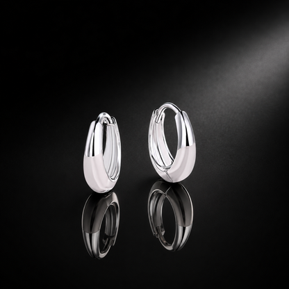 The Classic Teardrop Hoops