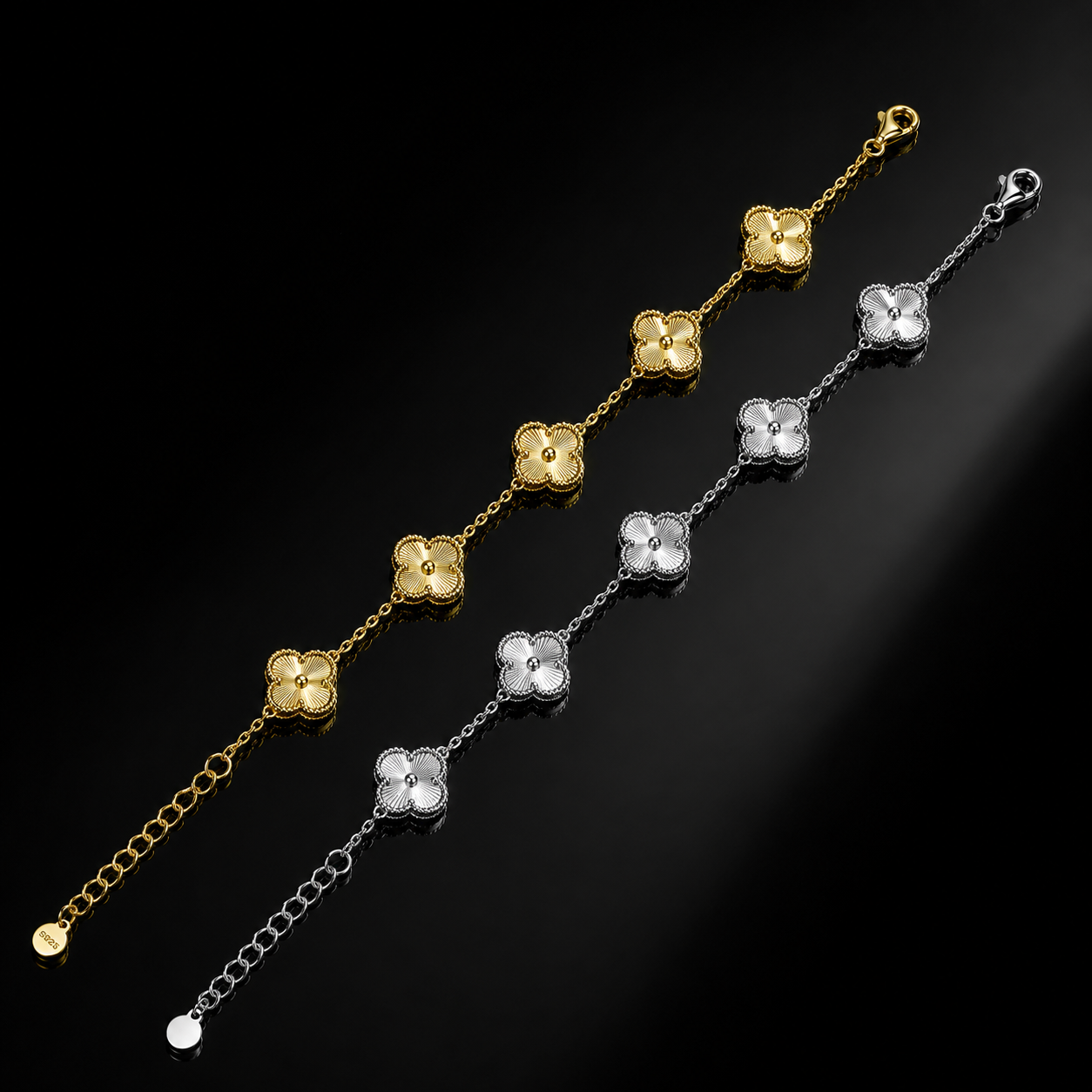 The Radiant Clover Bracelet