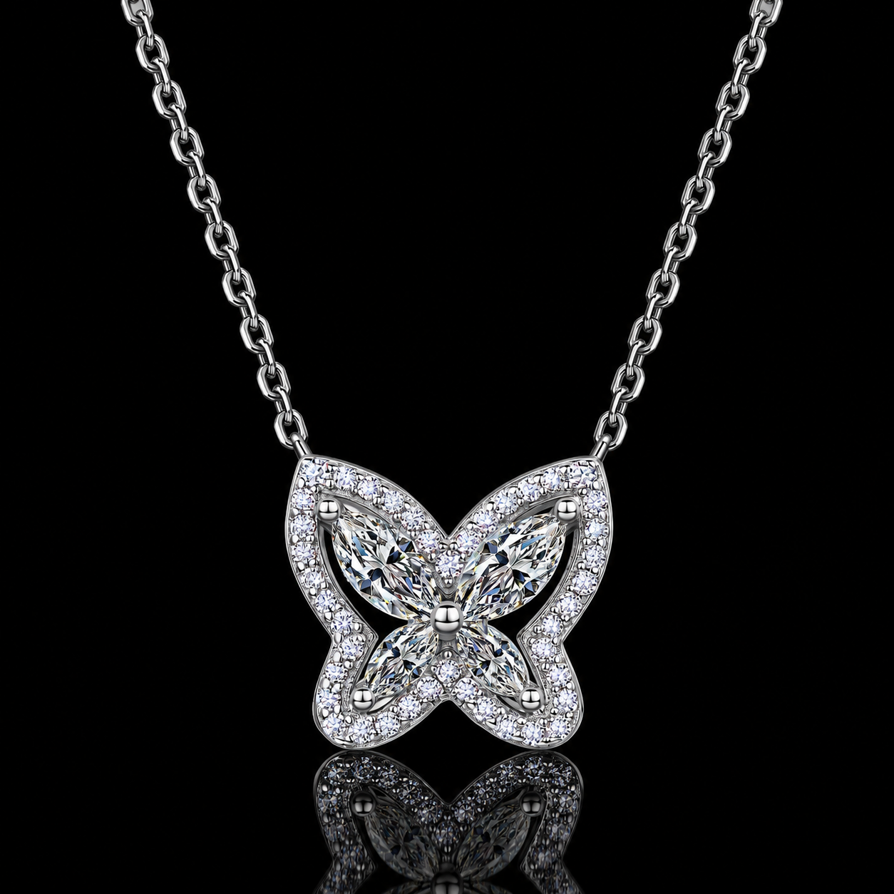 The Mariposa Moissanite Necklace