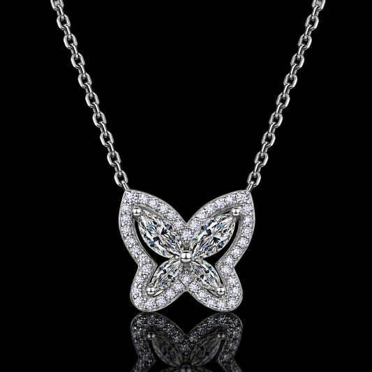 The Mariposa Moissanite Necklace