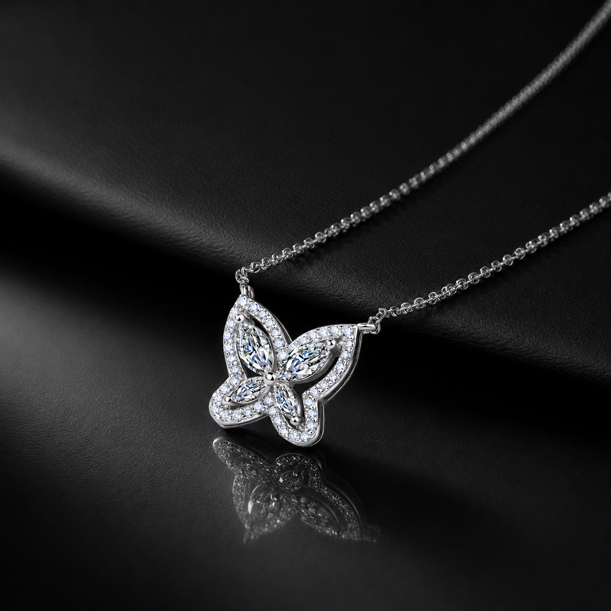The Mariposa Moissanite Necklace