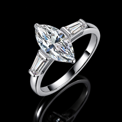 The Marquise-Cut Engagement Ring