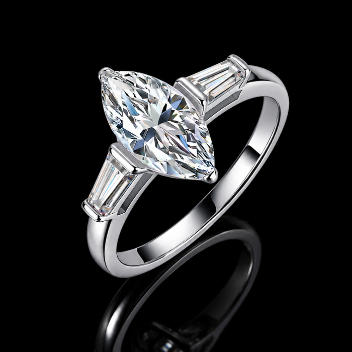 The Marquise-Cut Engagement Ring