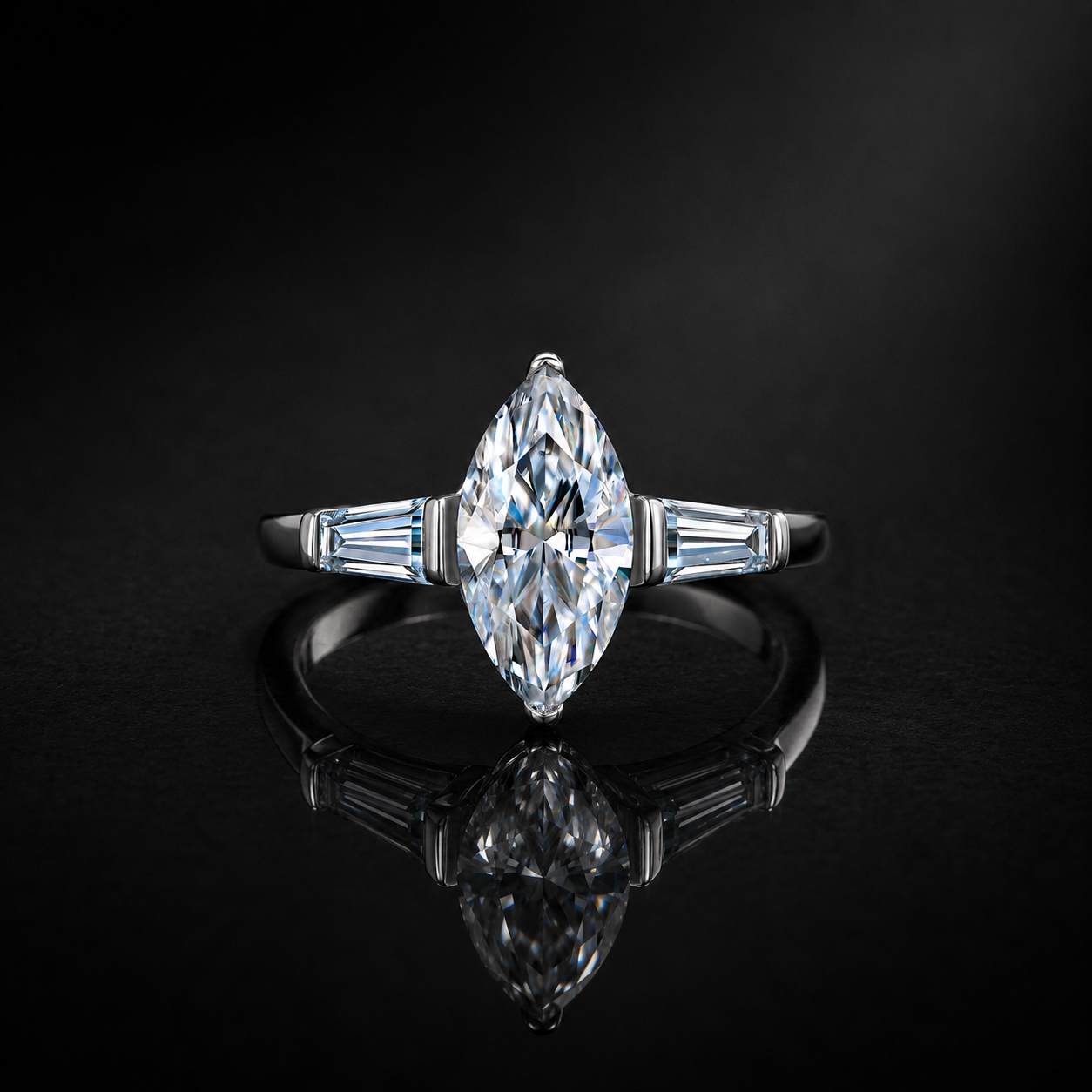 The Marquise-Cut Engagement Ring