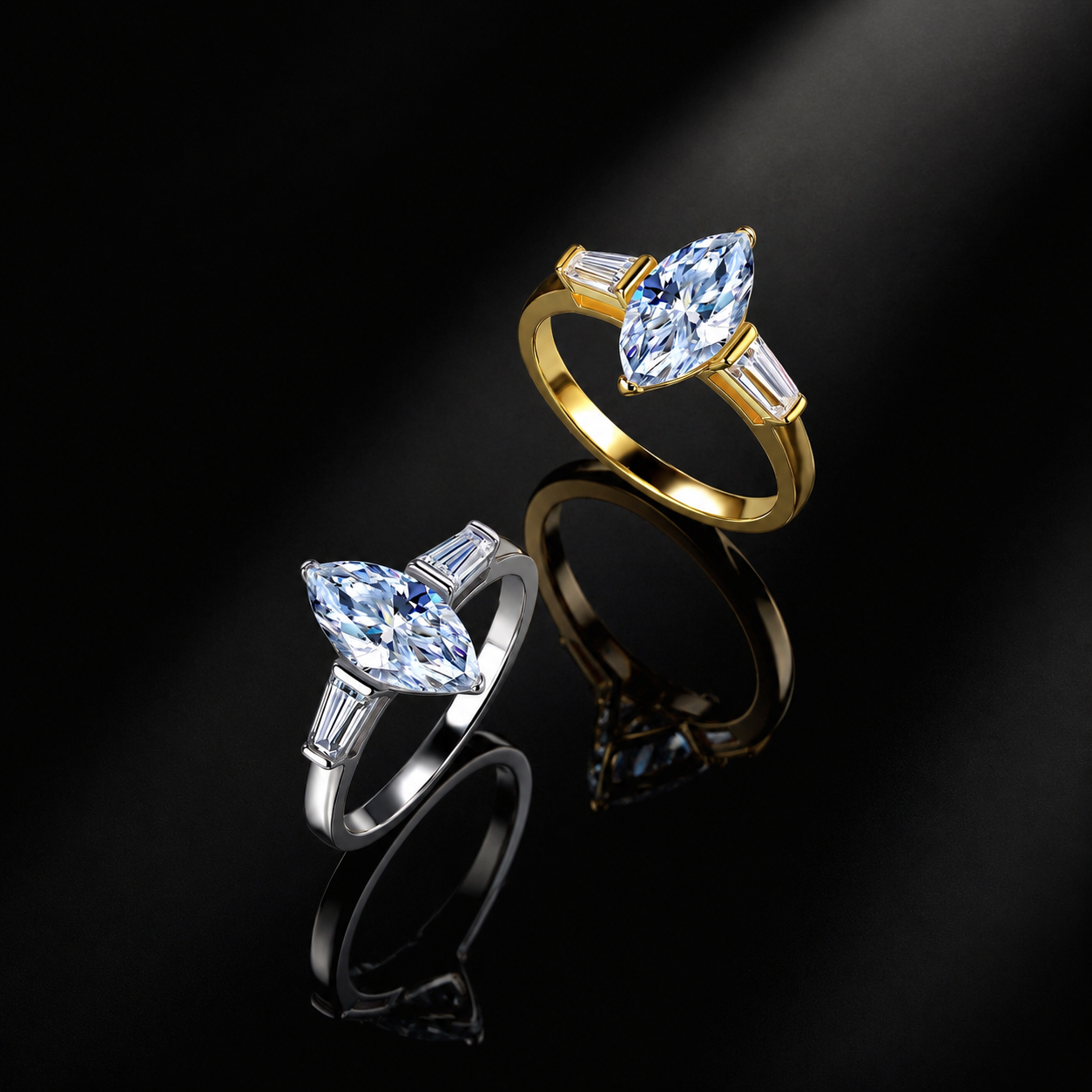 The Marquise-Cut Engagement Ring