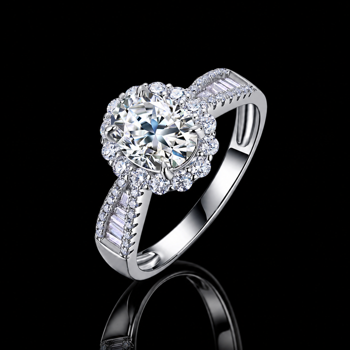The Oval-Cut Engagement Ring