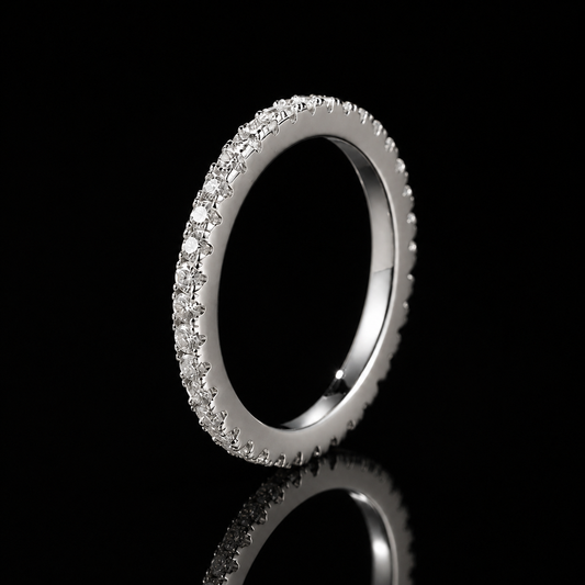 Celeste Moissanite Eternity Band