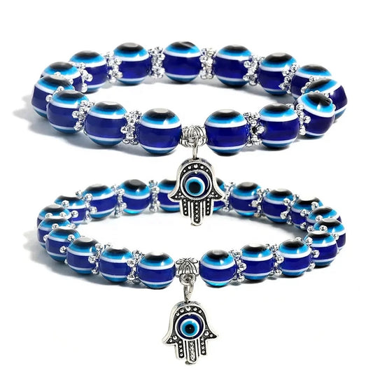 The Evil Eye Beads Bracelet