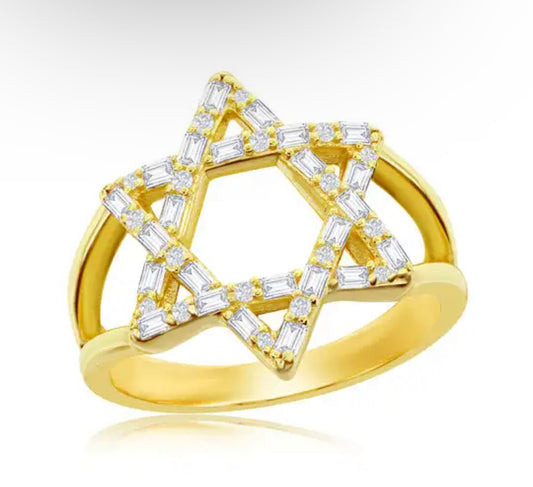 The Star Of David Ring