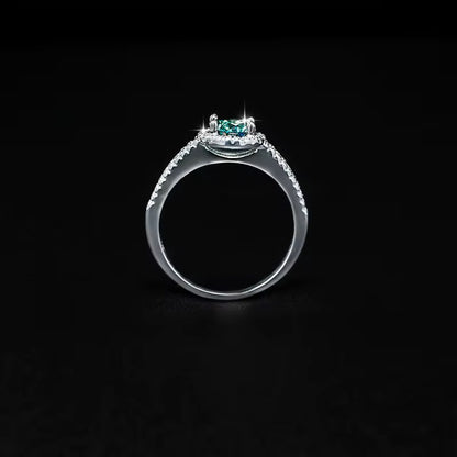 ✨Moissanite Double Row Round Ring
