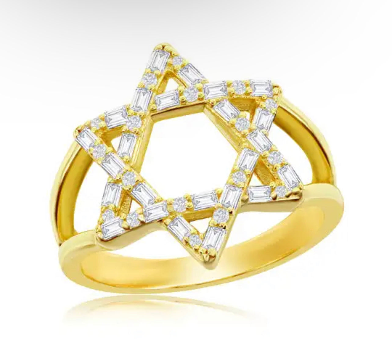 The Star Of David Ring