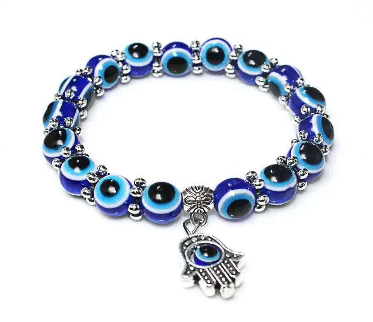 The Evil Eye Beads Bracelet