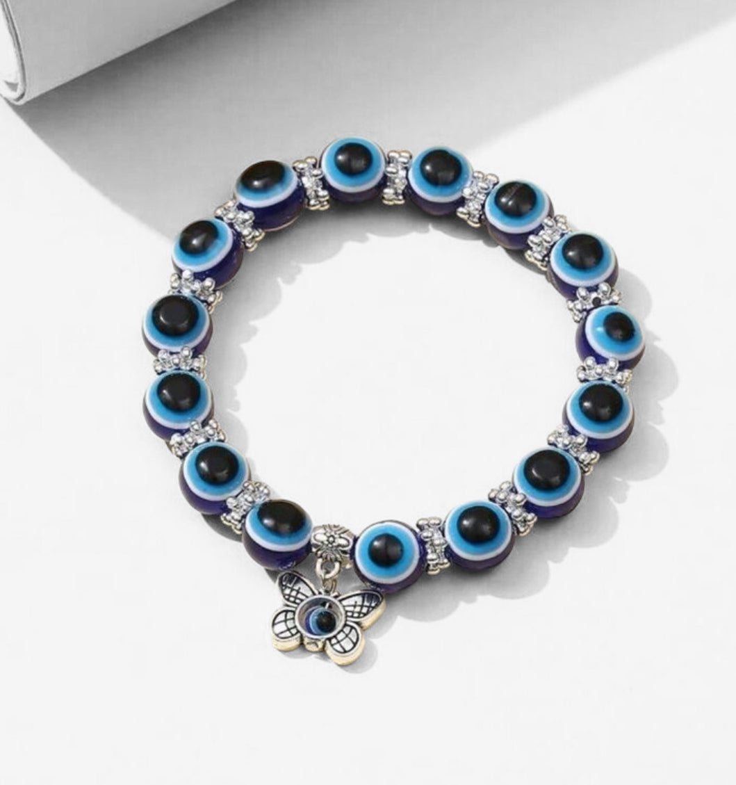 The Evil Eye Beads Bracelet