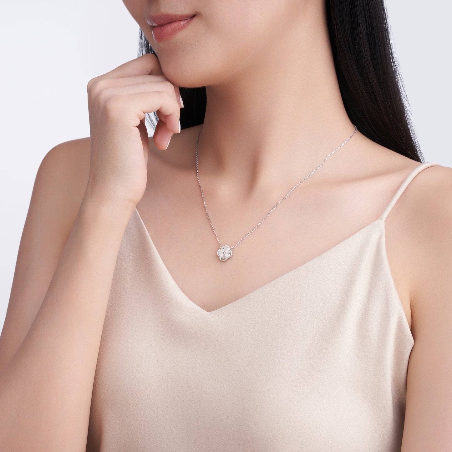The Radiant Clover Necklace