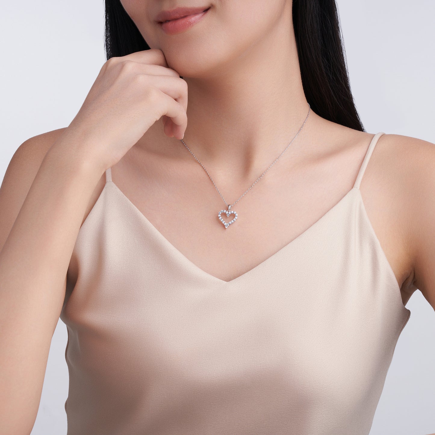 The Heart Moissanite