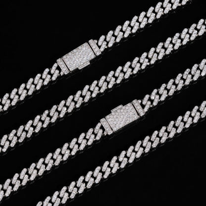 6mm Moissanite Cuban Link Bracelet