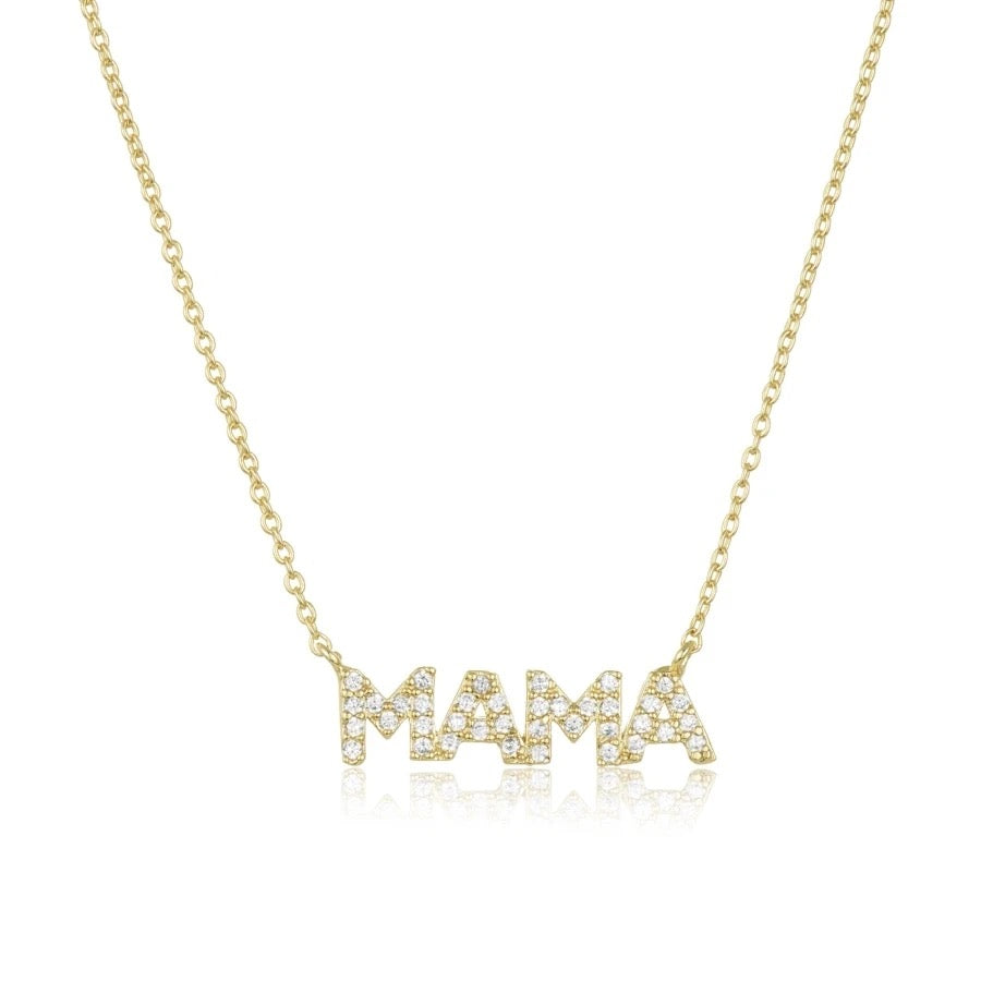 The Pave Mama Necklace