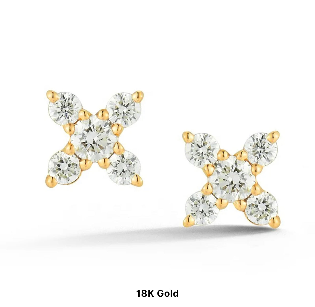 Cross Stud Earrings