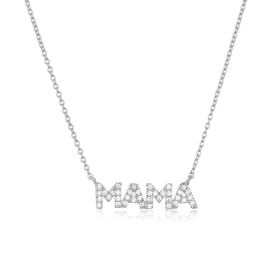 The Pave Mama Necklace