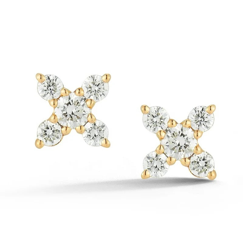 Cross Stud Earrings